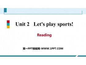 Let's play sportsReading PPT}n