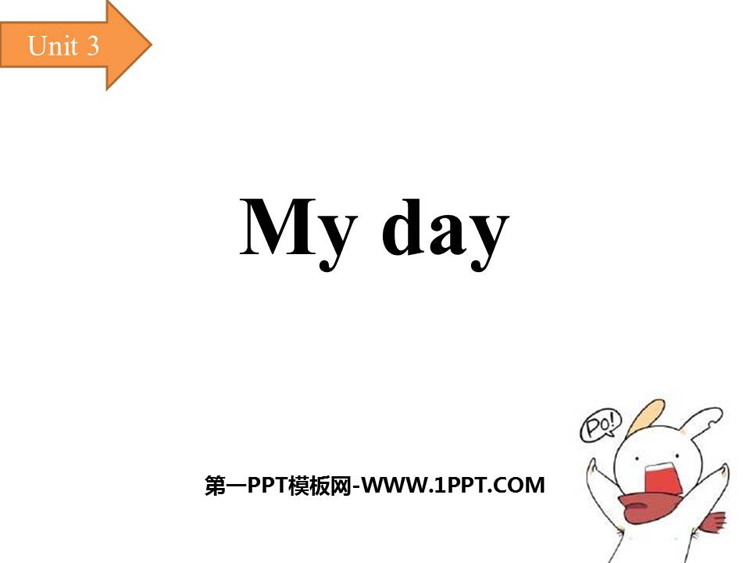 《My day》PPT免费课件-预览图01