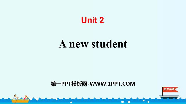 《A new student》PPT下载-预览图01