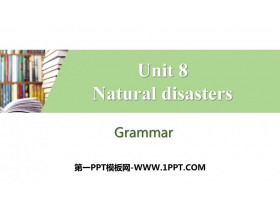 Natural disastersGrammar PPTϰμ