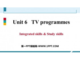 TV programmesIntegrated skills&Study skills PPTϰμ