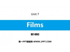 《Films》PPT��}�n件(第5�n�r)