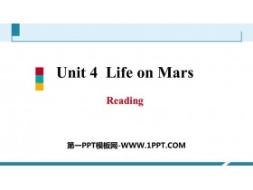 《Life on Mars》Reading PPT��}�n件