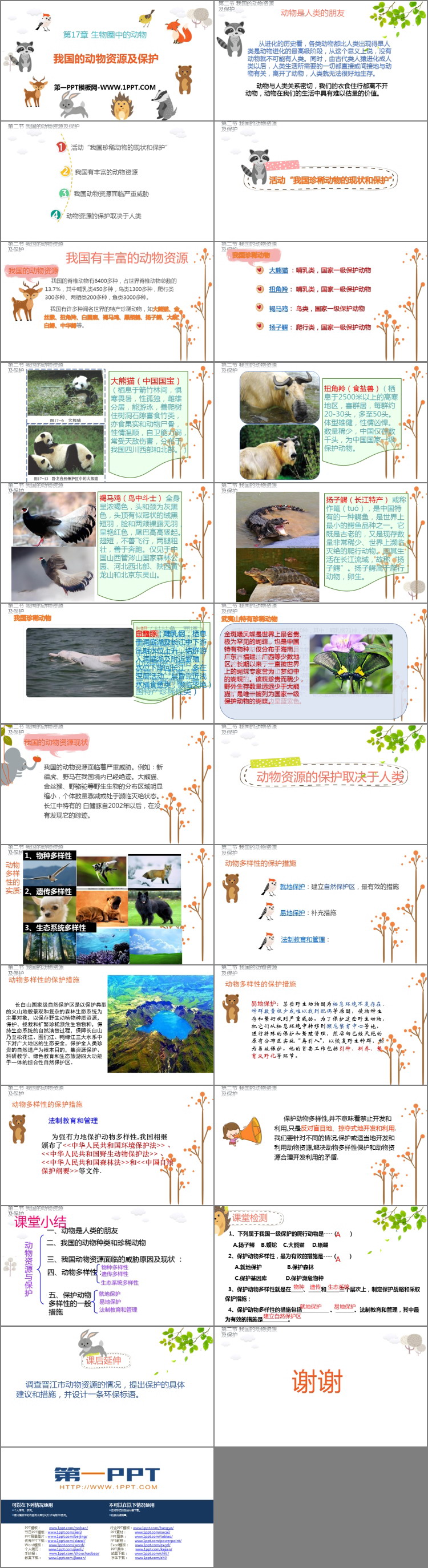 《我国的动物资源及保护》PPT优质课件-预览图02