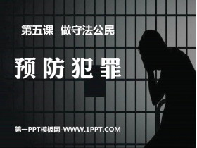 《预防犯罪》PPT优质课件下载