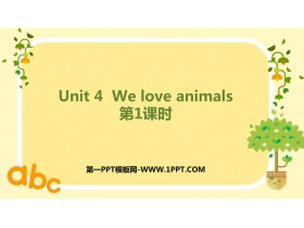 We love animalsPPTMn(1nr)