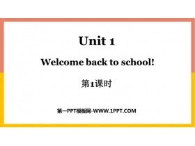 Welcome back to school!PPTd(1nr)