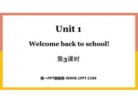 Welcome back to school!PPTd(3nr)
