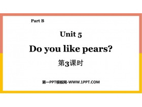 Do you like pears?Part B PPŤWn(3nr)