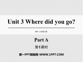 Where did you go?PartA PPTd(1nr)