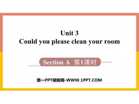Could you please clean your room?Section A PPTn(1nr)