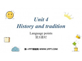 History and TraditionsLanguage Points PPTn(3nr)