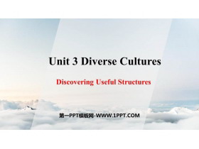 《Diverse Cultures》Discovering Useful Structures PPT�n件
