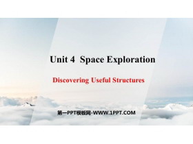 《Space Exploration》Discovering Useful Structures PPT�n件