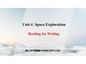 《Space Exploration》Reading for Writing PPT�n件