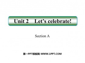 Let's celebrate!SectionA PPTn