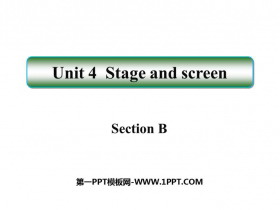 Stage and screenSectionB PPTn
