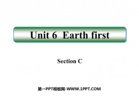 Earth firstSectionC PPTμ