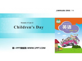 《Children's day》PPT课件下载