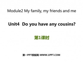 Do you have any cousins?PPTѧμ(1ʱ)