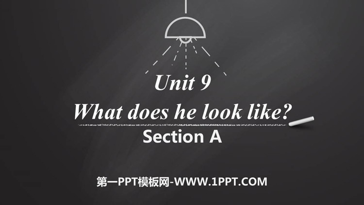 What does he look like?SectionA PPTd