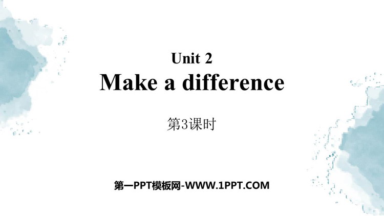 Making a differencePPTμ(3ʱ)