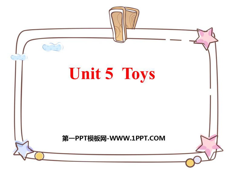 《Toys》PPT课件下载-预览图01