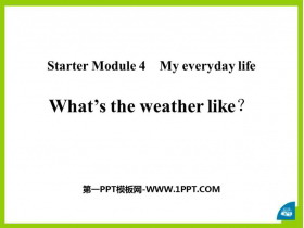 What's the weather like?PPT|n