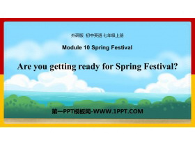 Are you getting ready for Spring FestivalPPTѿμ