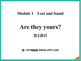 Are they yours?Lost and found PPTn(2nr)