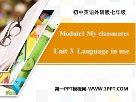 Language in useMy classmates PPT