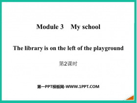 The library is on the left of the playgroundPPTѿμ(2ʱ)