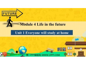 Everyone will study at homeLife in the future PPTMn
