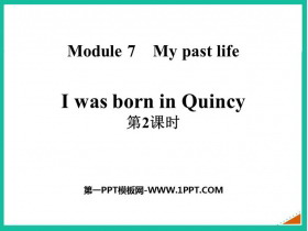 I was born in Quincymy past life PPT(2ʱ)