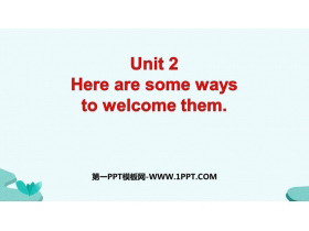 Here are some ways to welcome themBody language PPT|n