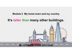 It's taller than many other buildingsMy home town and my country PPT