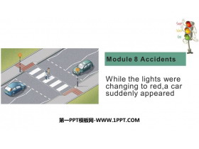 While the lights were changing to reda car suddenly appearedAccidents PPTμ