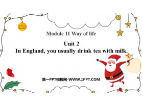 In England you usually drink tea with milkWay of life PPTMn