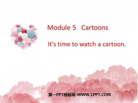 It's time to watch a cartoonCartoon stories PPTMd