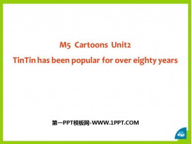 Tintin has been popular for over eighty yearsCartoon stories PPT