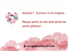 Please write to me and send me some photos!Summer in Los Angeles PPTѿμ