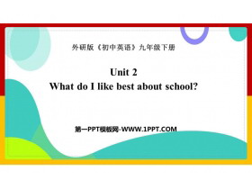 What do I like best about school?Education PPTѿμ