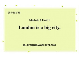 London is a big cityPPT