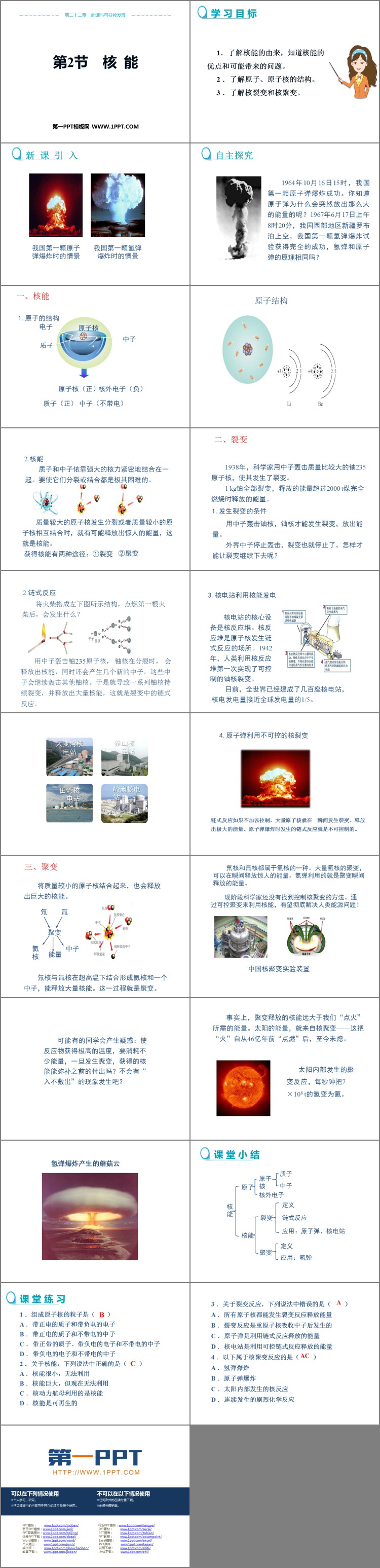 《核能》能源与可持续发展PPT免费课件下载-预览图02