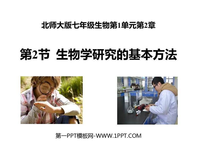 《生物学研究的基本方法》PPT精品课件