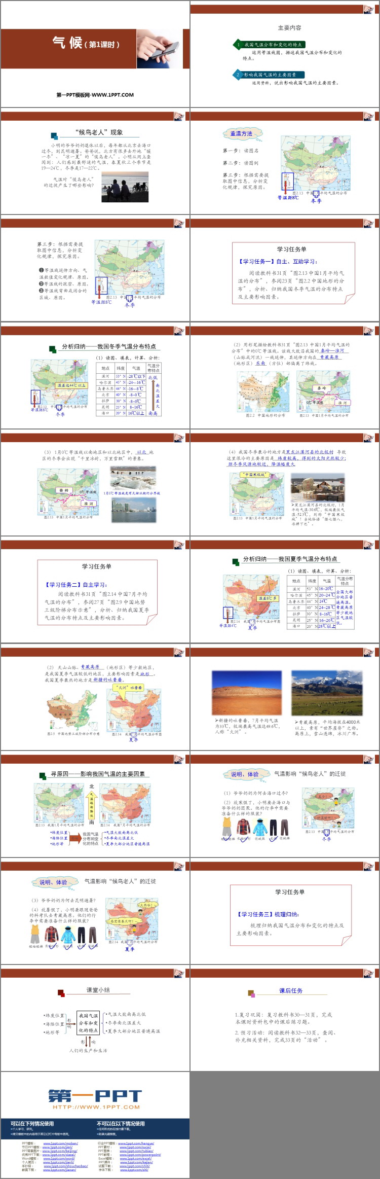 《气候》中国的自然环境PPT下载(第1课时)-预览图02