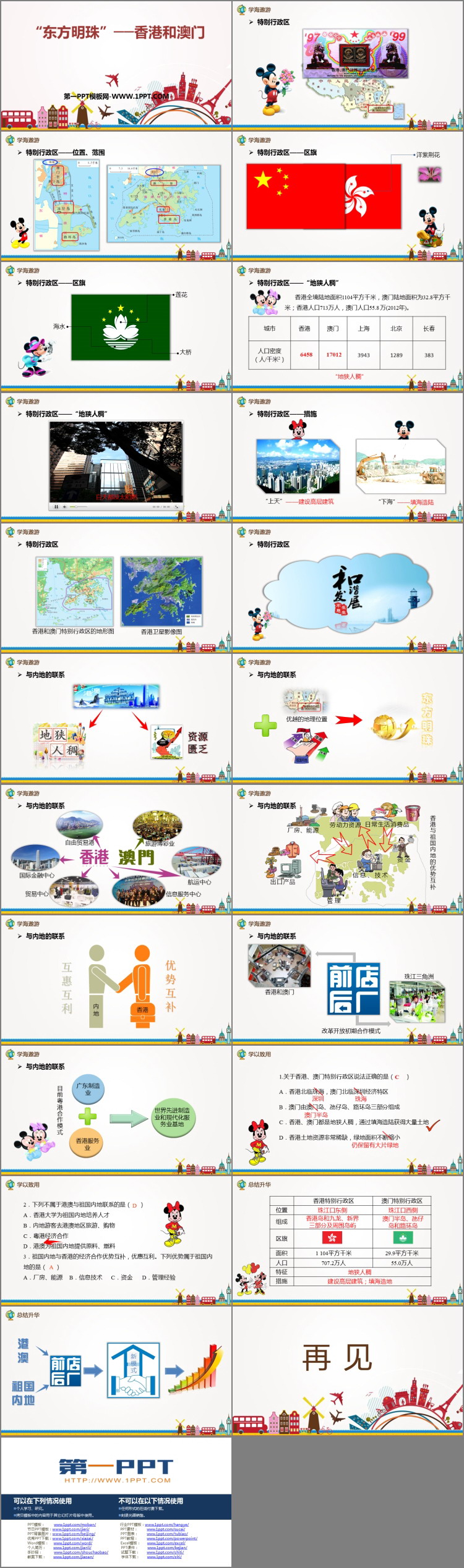 《东方明珠香港和澳门》南方地区PPT下载-预览图02
