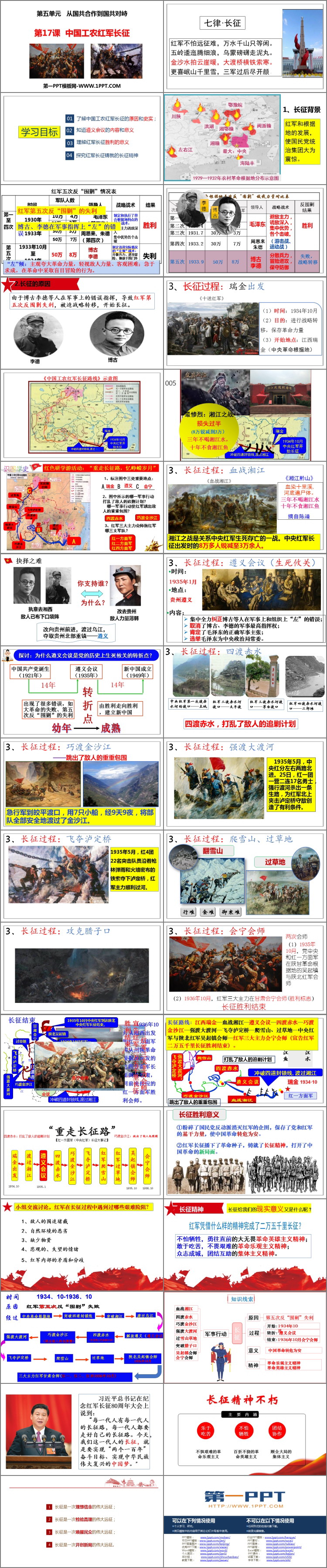 《中国工农红军长征》PPT优质课件-预览图02