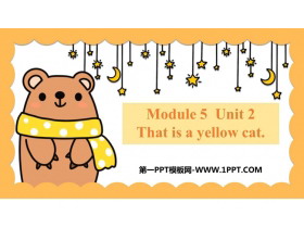 This is a yellow catPPTμ