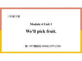 We'll pick fruitPPTMn